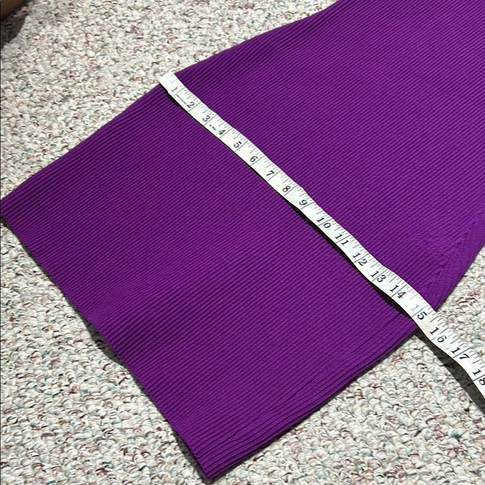 Babaton One Shoulder Purple Bodycon Mini‎ Dress Size Small | Aritzia - Picture 8 of 10